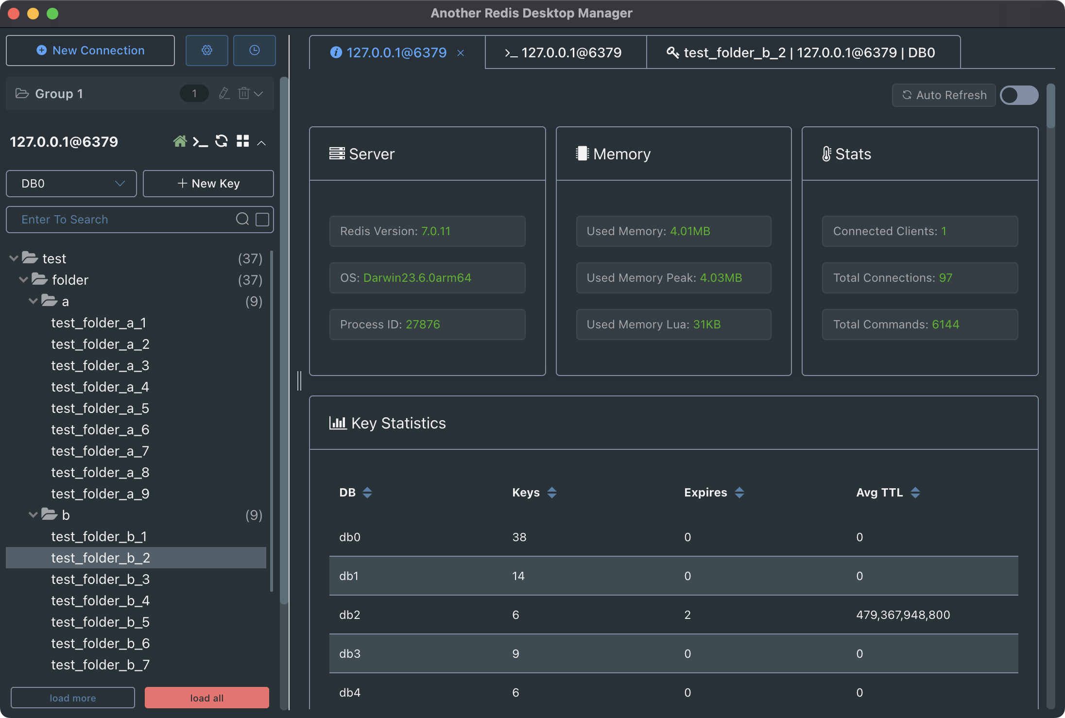 Another Redis Desktop Manager 界面截图 1