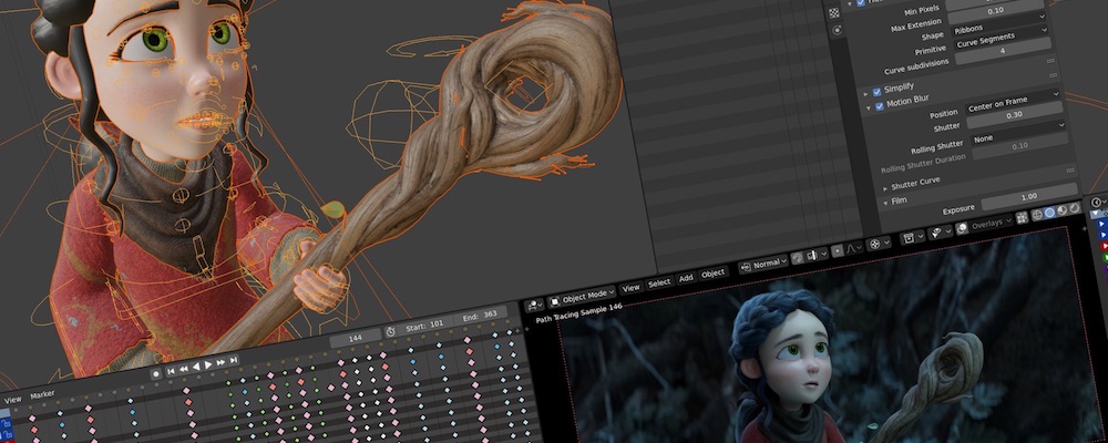 Blender 界面截图 1