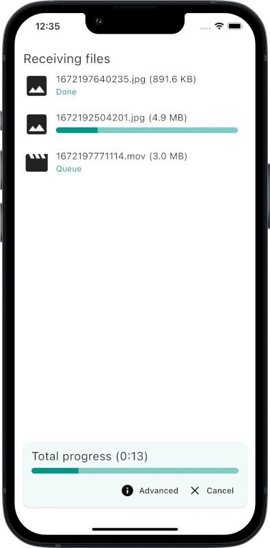 LocalSend 界面截图 1
